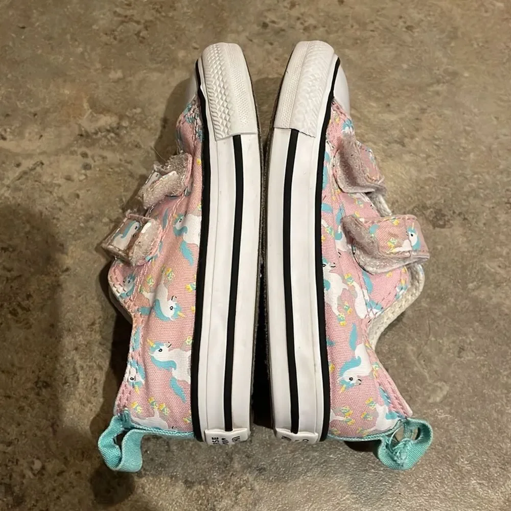 Converse Chuck Taylor All Star Pink Unicorn Low Top Sneaker Infant Size US 6